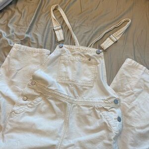 everlane the canvas overall white medium 6